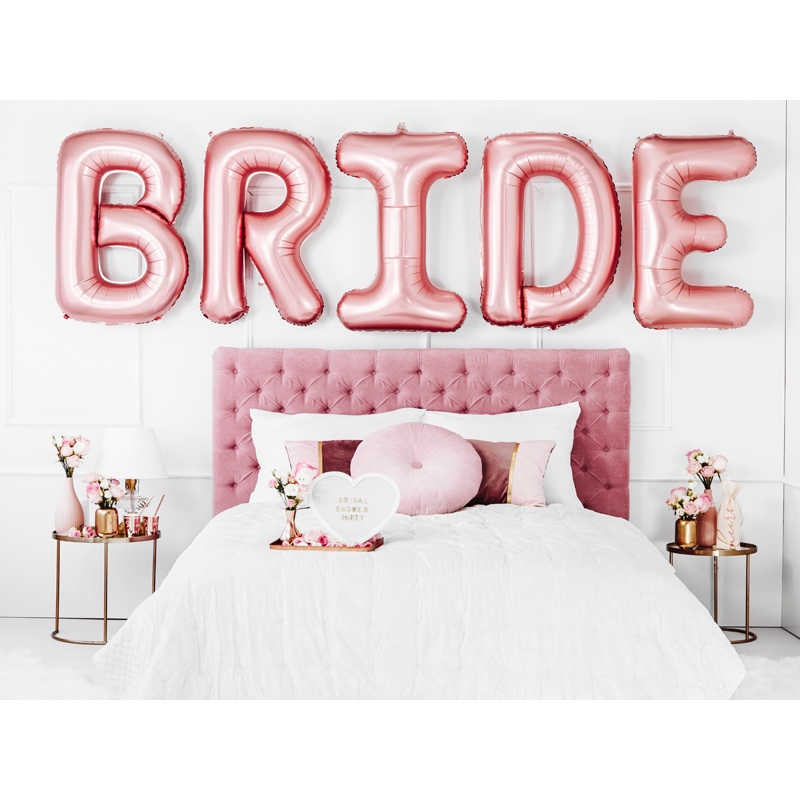 Satin Foil Balloon Bride 2.8mx 86cm