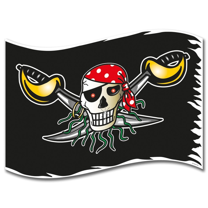 Sebastian saber pirate flag 90 x 60cm
