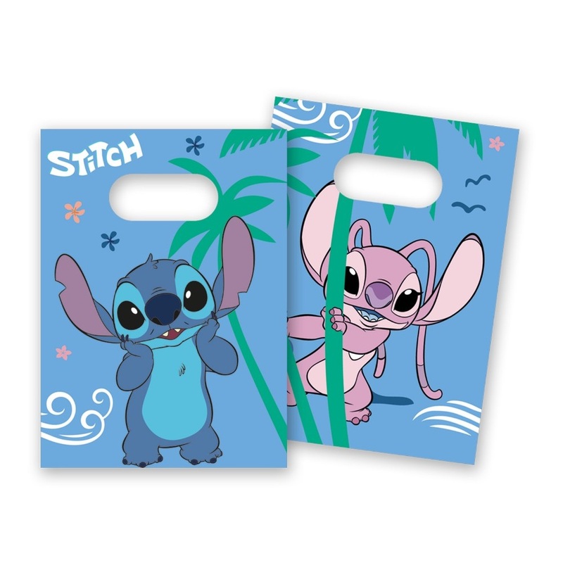 4 Stitch & Angel FSC gift bags 16.5 x 23 cm