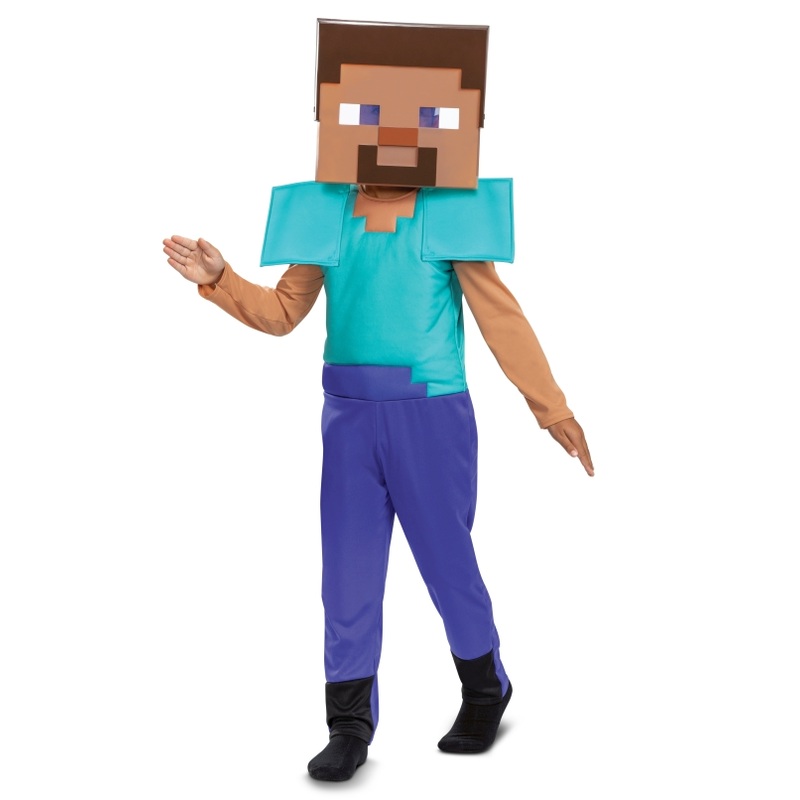 Minecraft Steve Costume – Kids