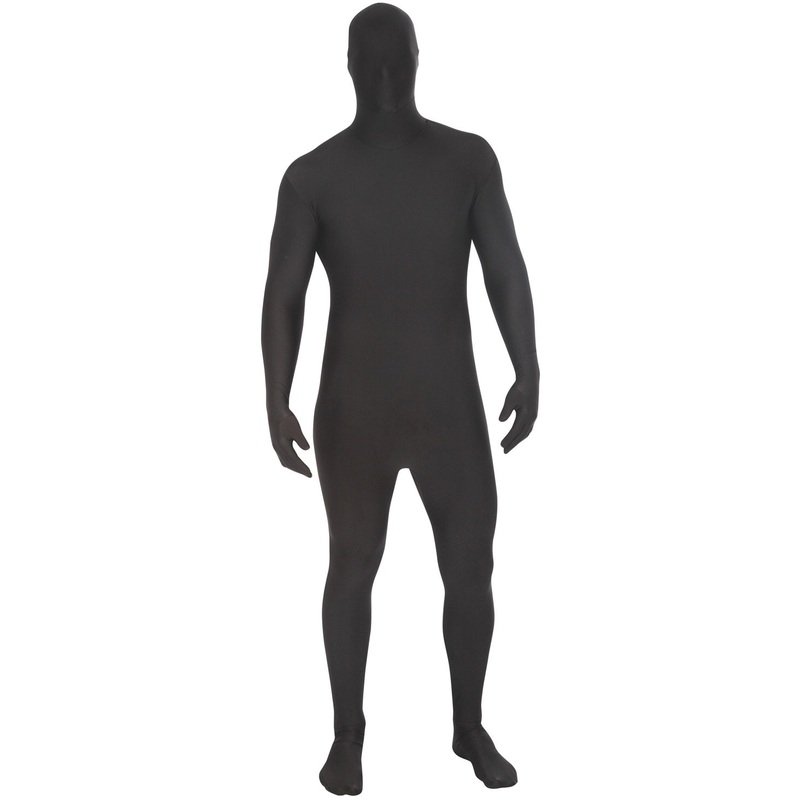 Plain black morphsuit M|M|L|XL|XXL