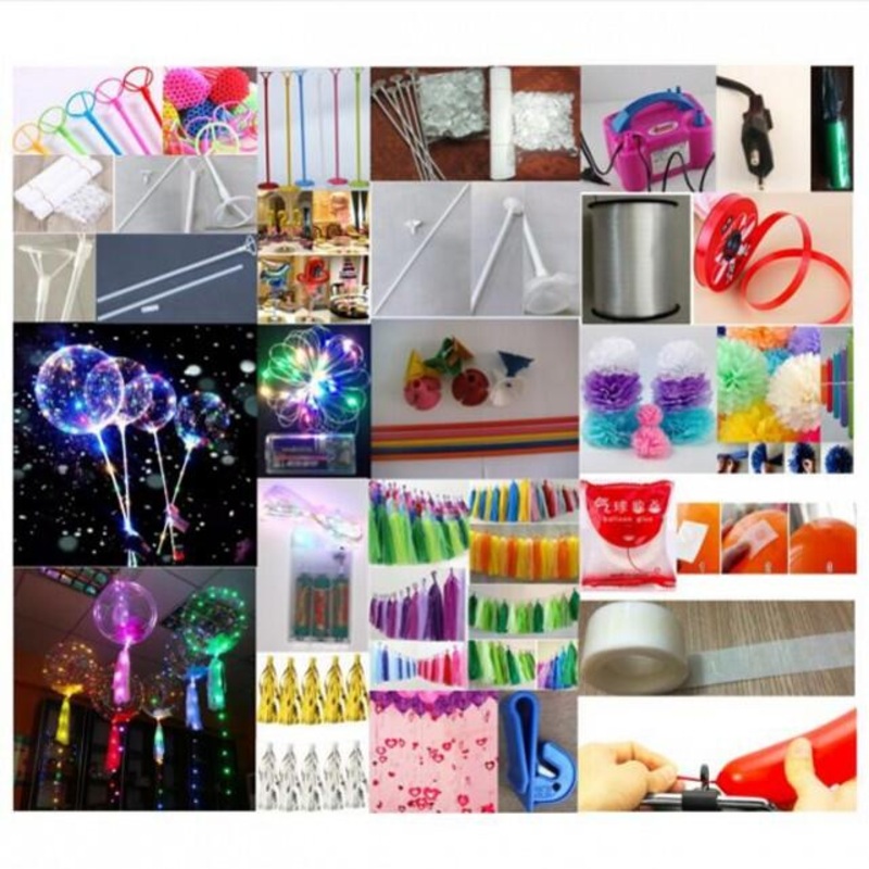 Wholesale Various Balloon Tools & Accessories for The Foil Balloons/ Latex Balloon/Decoartion/Wedding/Party/Events/Wedding/Birthday/Graduation/Grad/Baby Shower