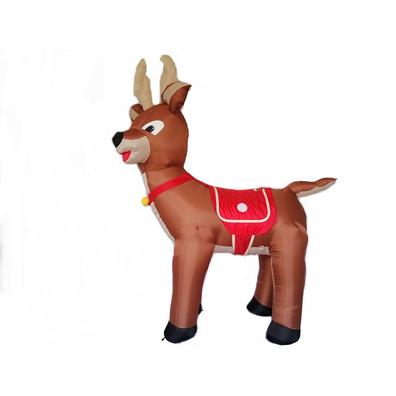 10FT Christmas Giant Reindeer Inflatable LED Outdoor Indoor Holiday Decorations