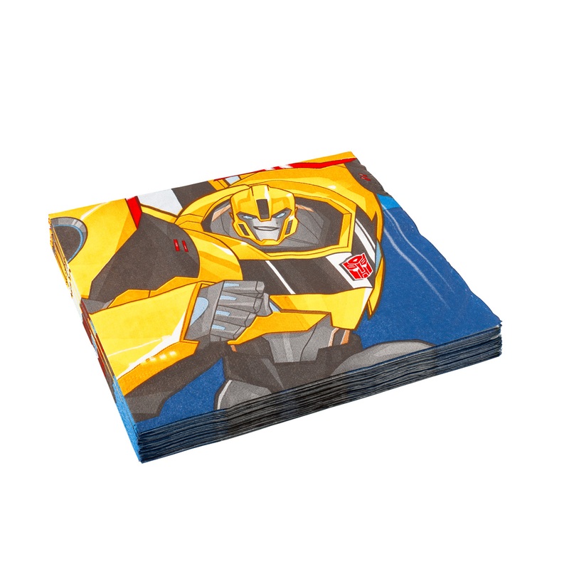 20 Transformers napkins Bumblebee