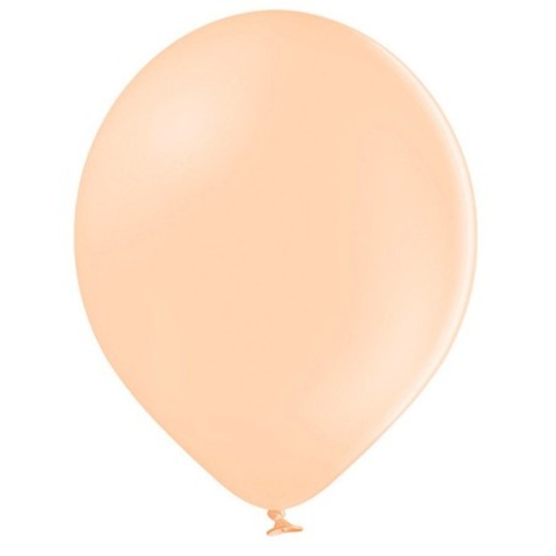 50 party star balloons apricot 27cm