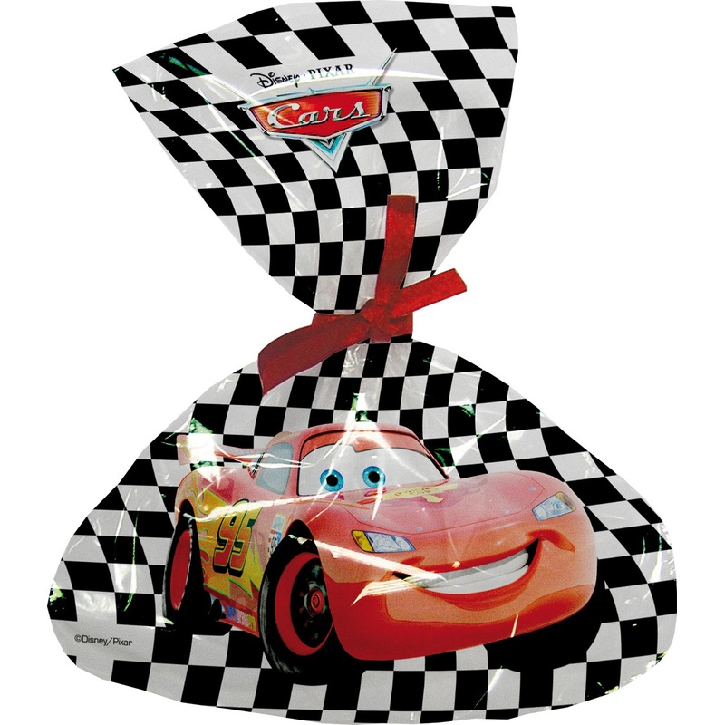 6 Cars racing driver Champion gift bag 20cm