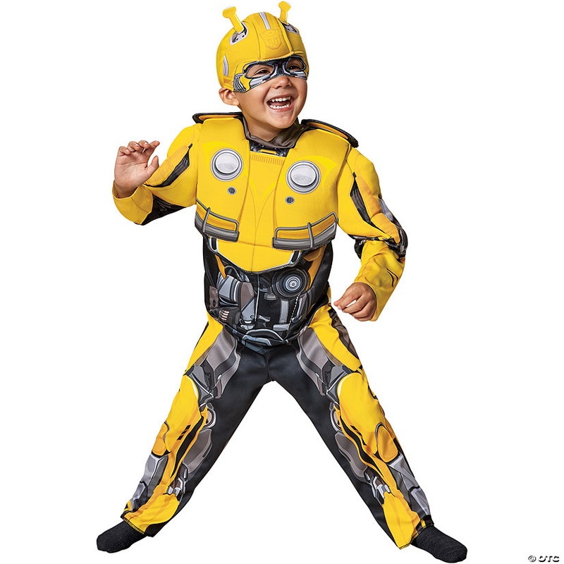 Toddler Transformers Bumblebee Muscle Costume 2T