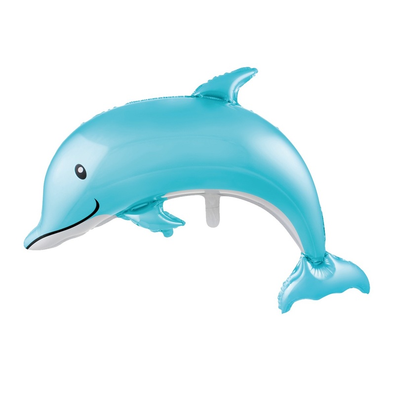 XL foil balloon Delfin Flask 115 x 80cm