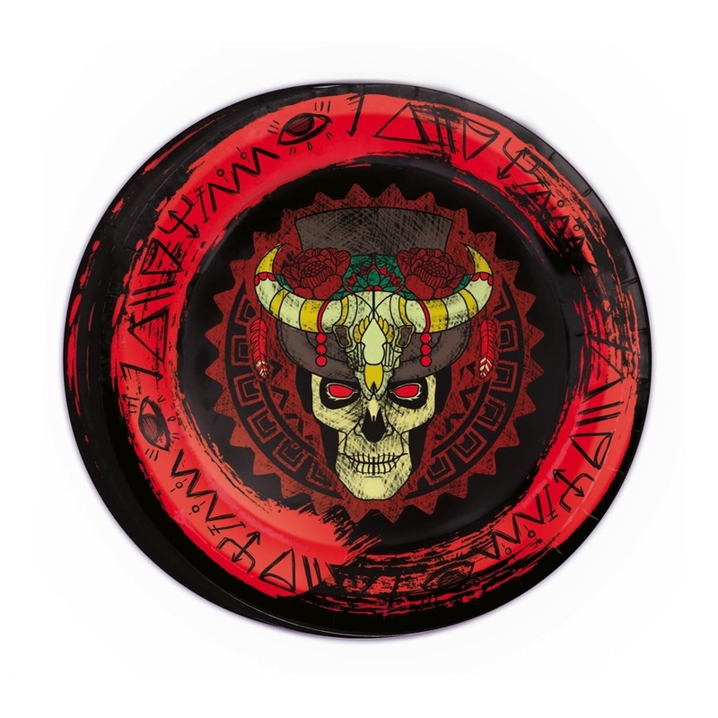 Voodoo Paper Plates – 8 Pack