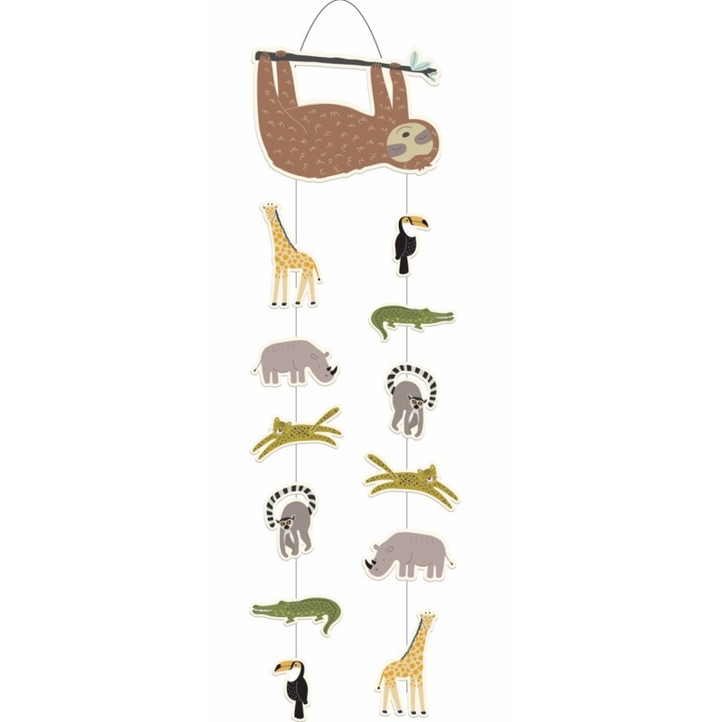 Zoo birthday party ceiling hanger 85cm