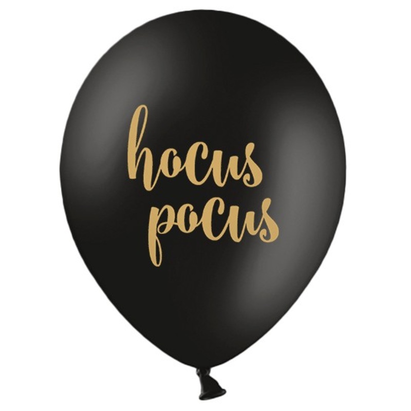 6 witch house balloons Hocus Pocus 30cm