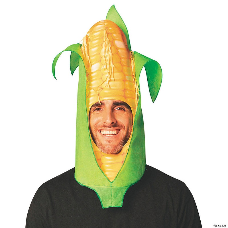 Adults Ear of Corn Hat Headpiece Costume – One Size