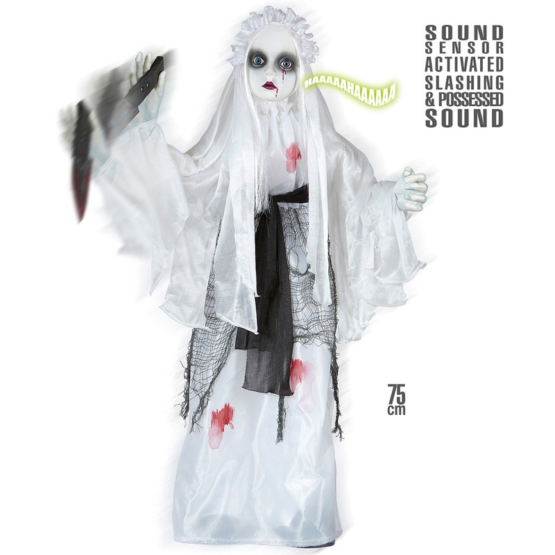Animated killer bride 75cm