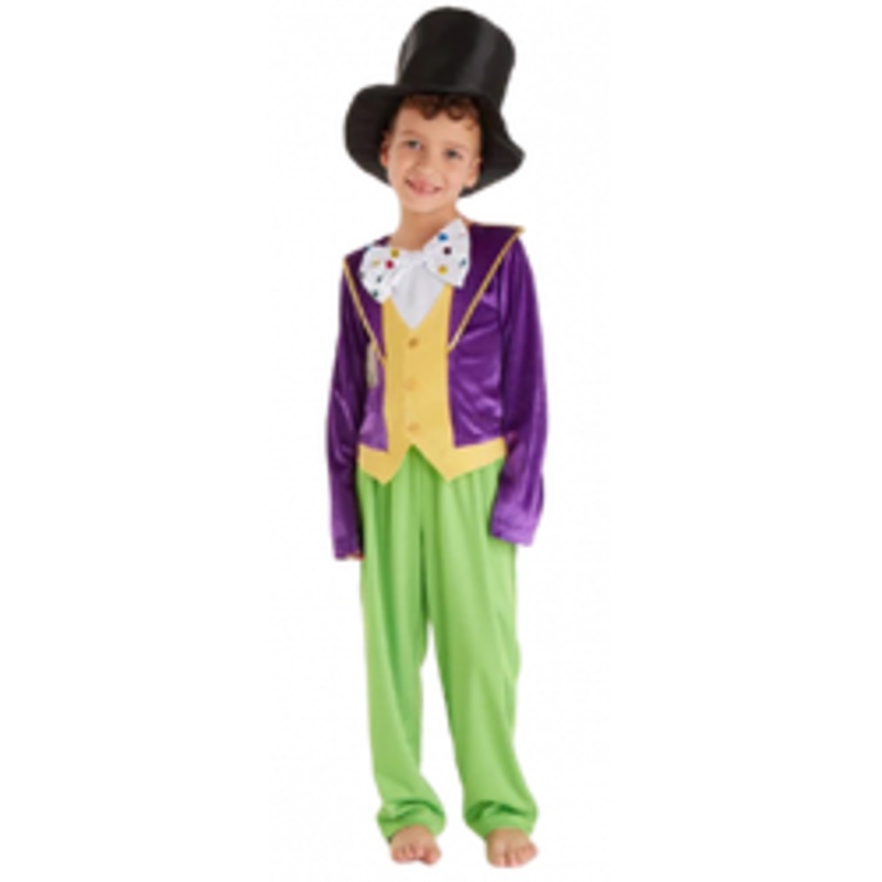 Roald Dahl Willy Wonka Costume – Kids