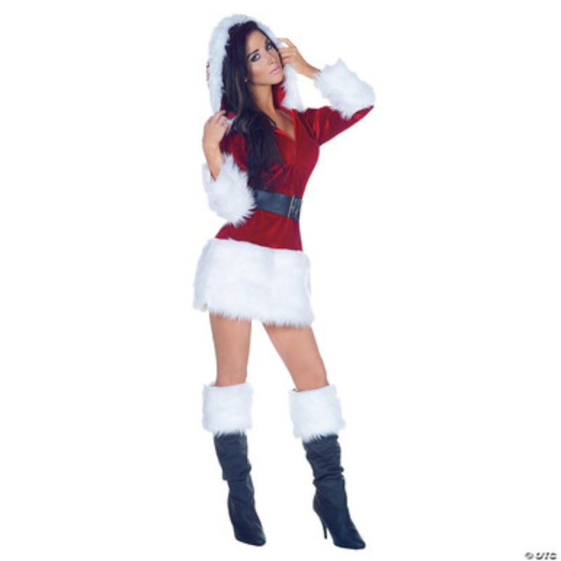 All Wrapped Up Santa Adult Costume Small