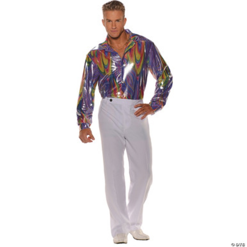 Disco Shirt Multi Standard|Standard|XL|XXL
