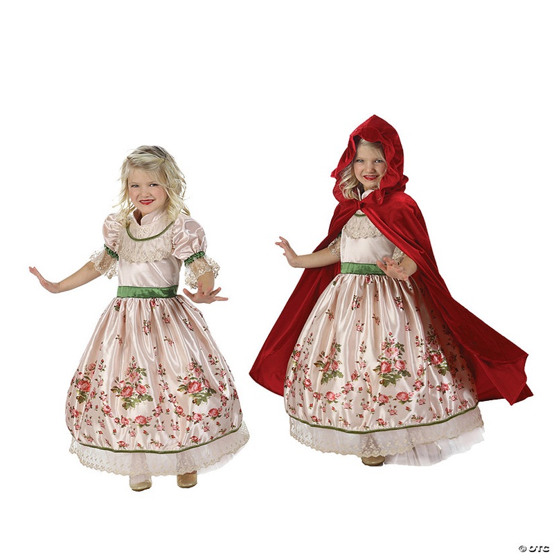 Girl’s Vintage Red Riding Hood Costume