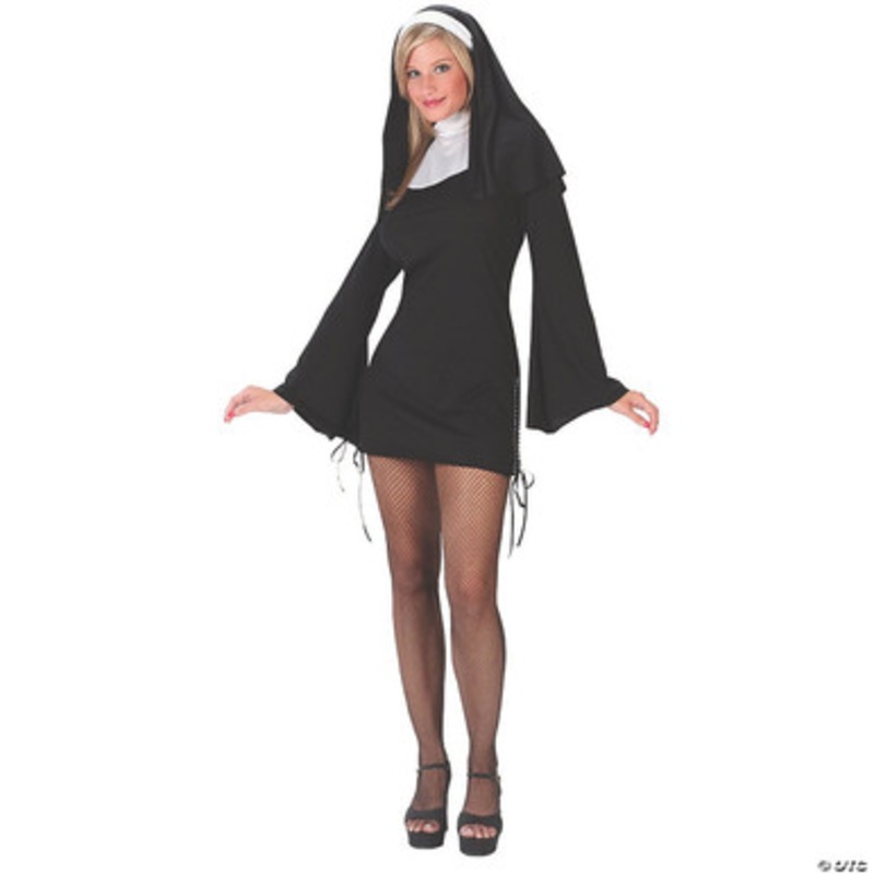 Nun Naughty Costume Adult  Small/Medium