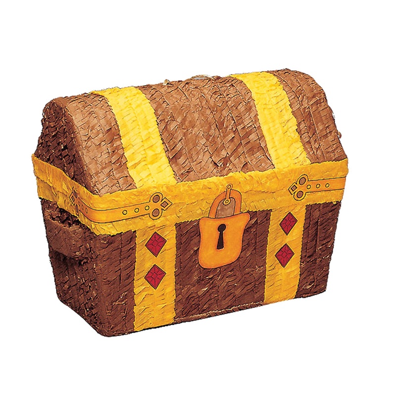 Pirate treasure chest Pinata 31cm