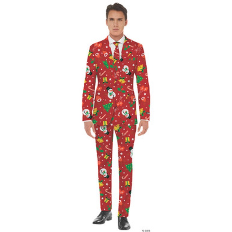 Christmas Suit Red Icon Men’s Medium