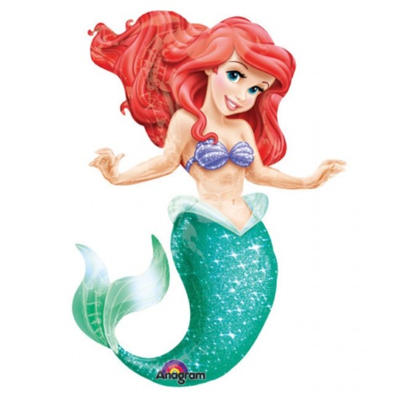 Ariel the Mermaid Airwalker 96cm x 1.34m