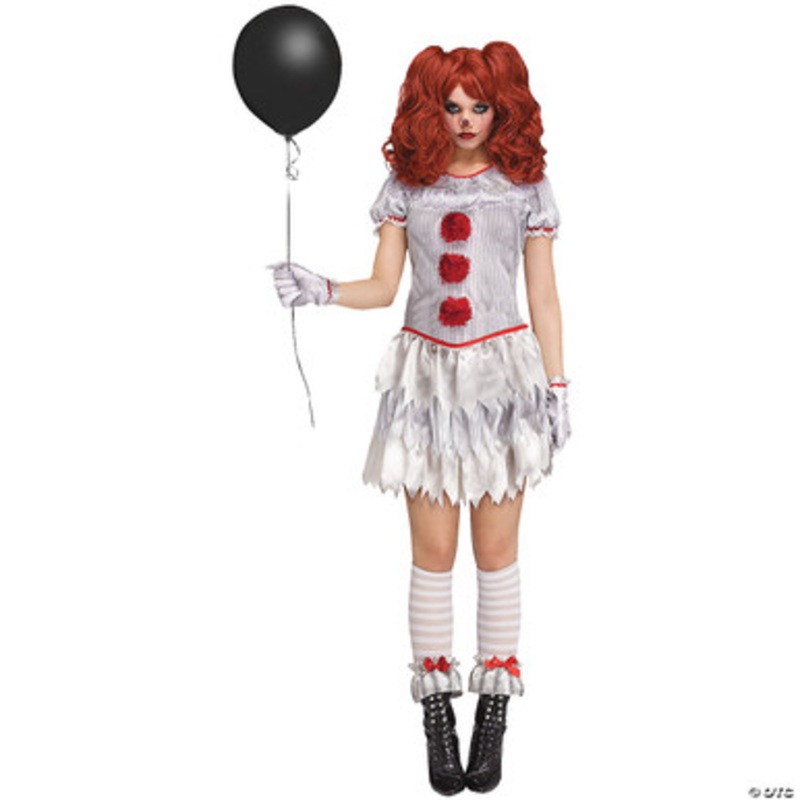 Carnevil Female Clown Adult Costume Small