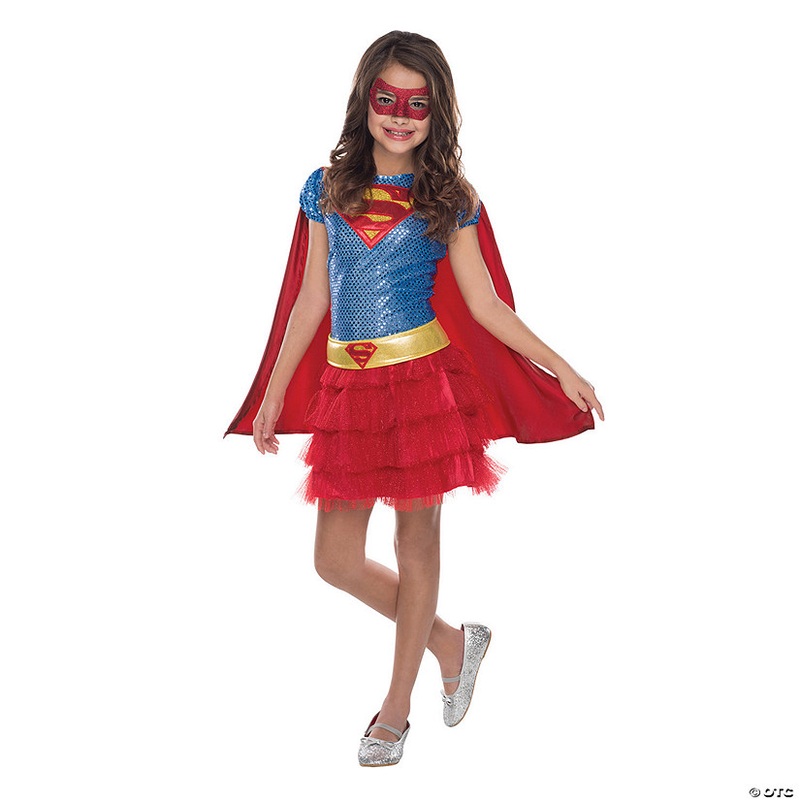 Girl’s Supergirl Tutu Dress Costume