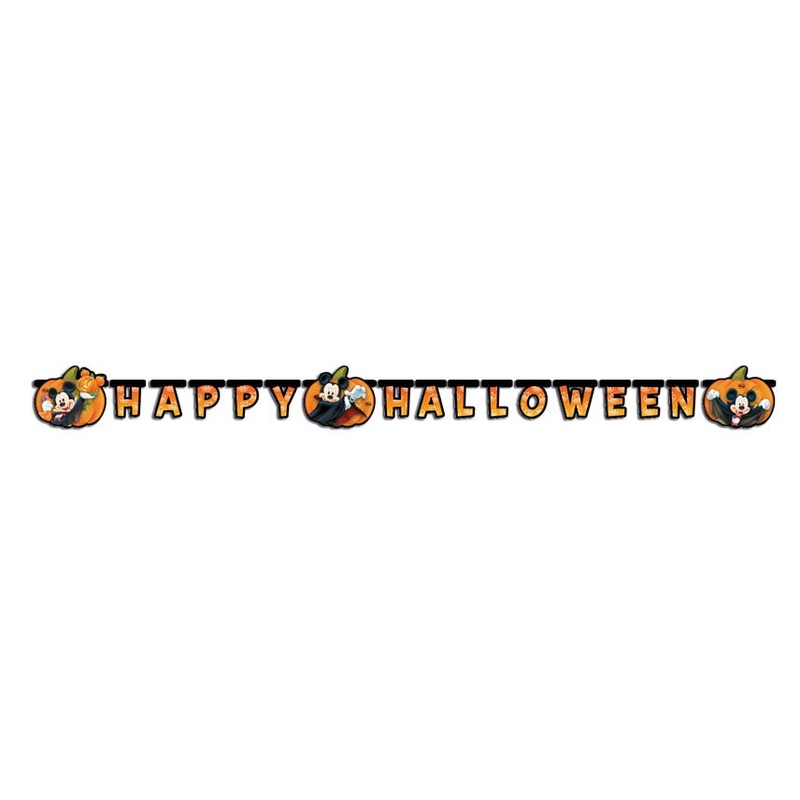 Mickey Mouse Halloween garland 1.95m