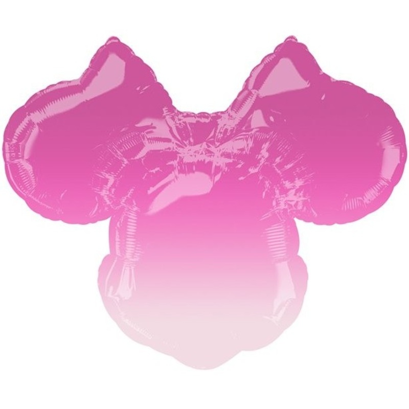 Minnie Mouse Ombr Foil Balloon 71 x 58cm