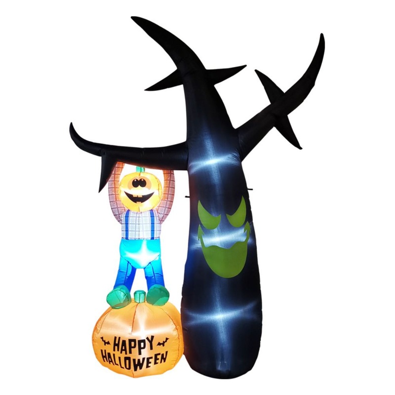Outdoor Halloween Party LED Luminous Courtyard Interior Decoration Horror Pumpkin Inflatable
