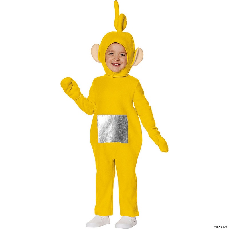 Toddler Teletubbies Yellow Laa-Laa Polyester Costume – 3T-4T