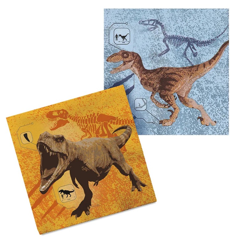 20 Napkins World of Dinosaurs 33cm