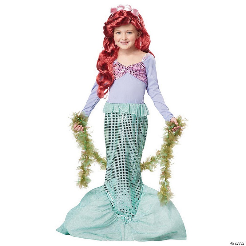 Girl’s Little Mermaid Costume|MEDIUM|SMALL|XSMALL