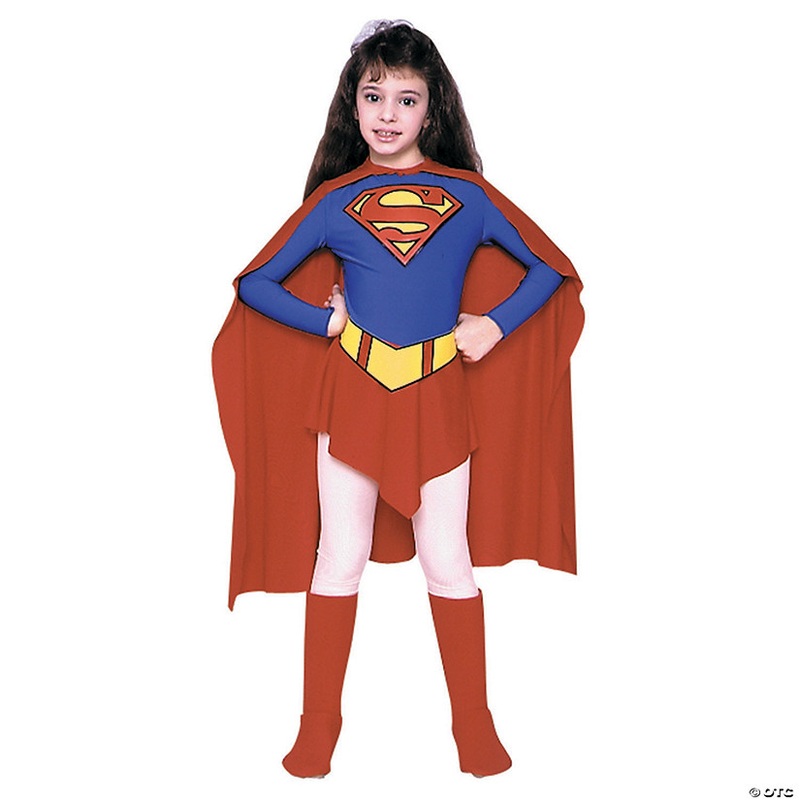 Girls Supergirl Costume – Large