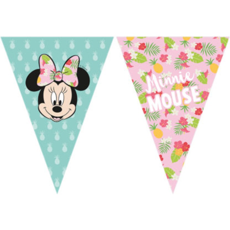 Tropical Minnie Mouse pennant chain 2.3m