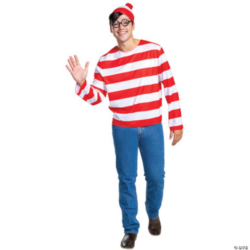 Waldo Classic Adult Costume Large