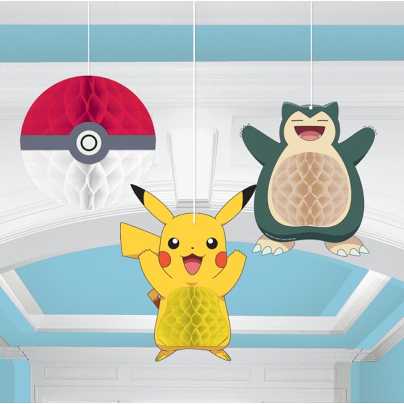 3 Honeycomb Ball Figures – PoKeMoN
