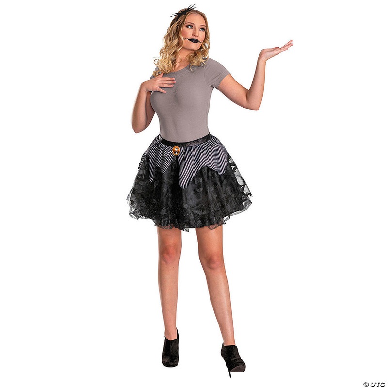 Adults The Nightmare Before Christmas Jack Skellington Tutu Costume Kit – One Size