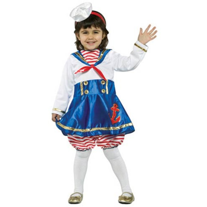 Sailor Navy Girl Costume – Toddler