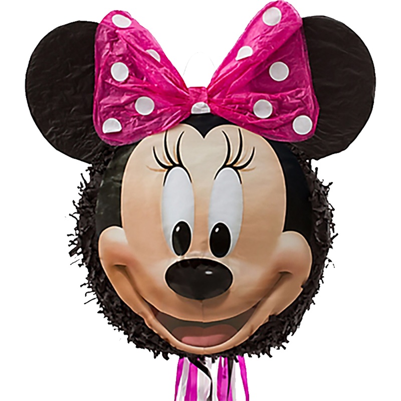 Train pinata happy Minnie Mouse