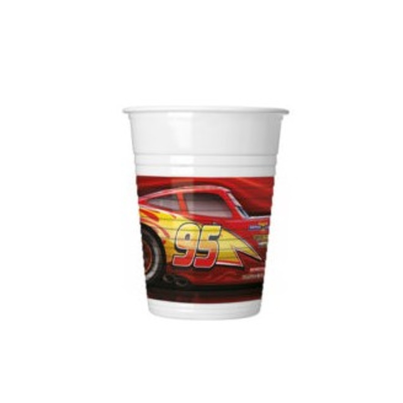 8 Cars The Legend of the Track cups 200ml
