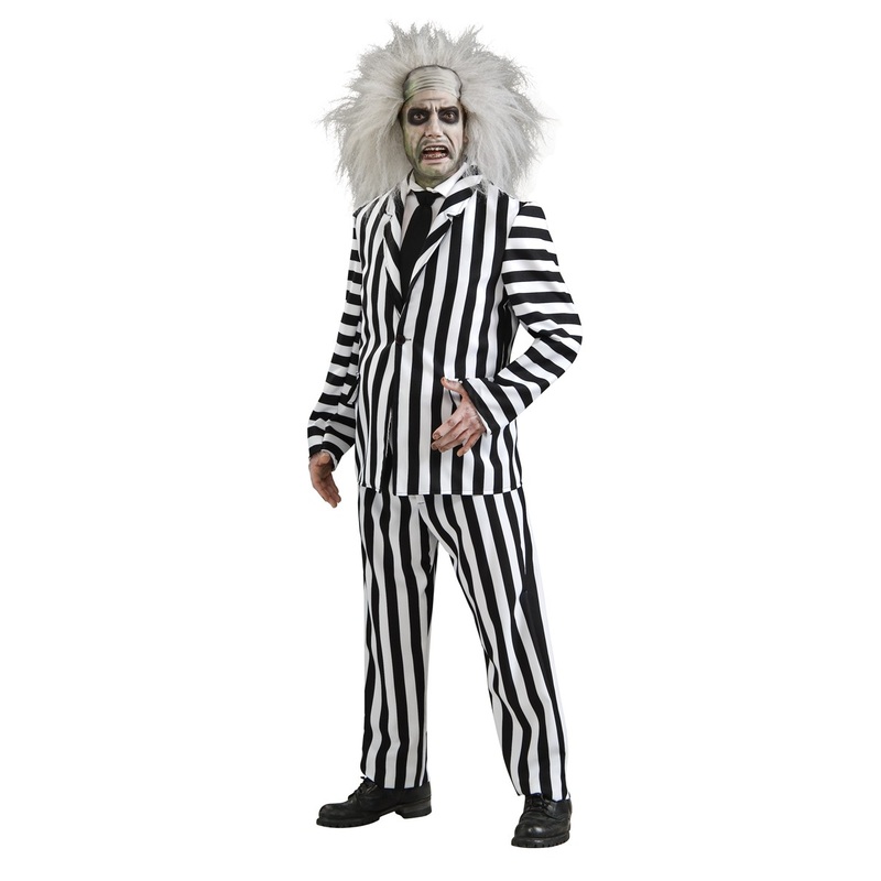 Beetlejuice men’s costume M-L|M-L|XL