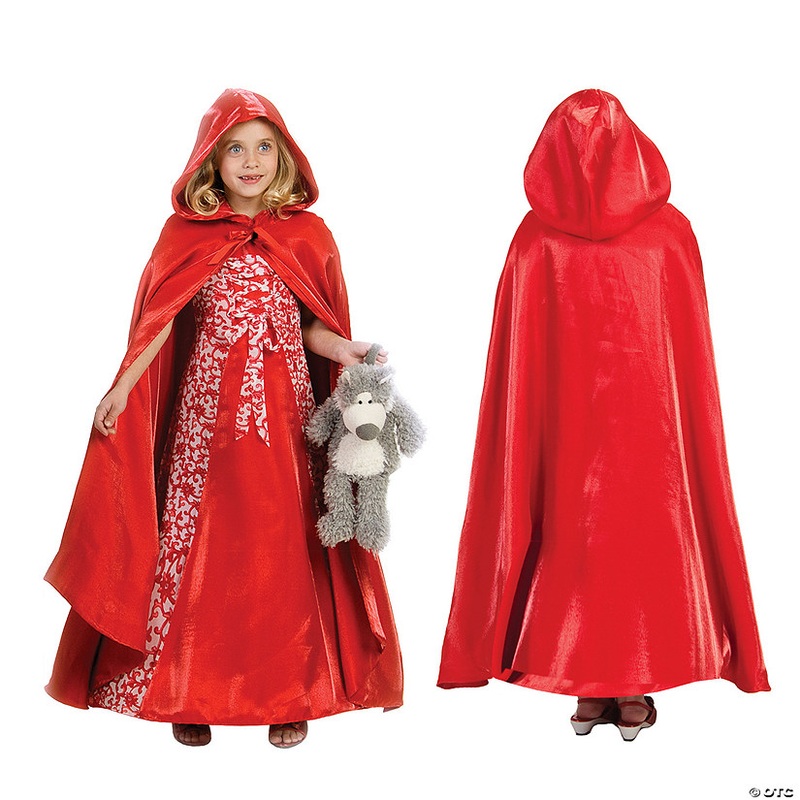 Girl’s Princess Red Riding Costume