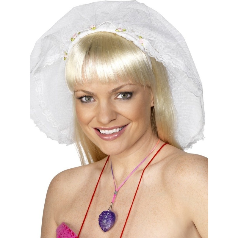 Hen Night Veil – White