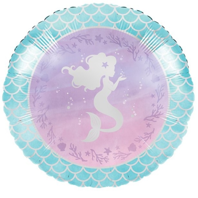 Mermaid Treasures foil balloon 46cm