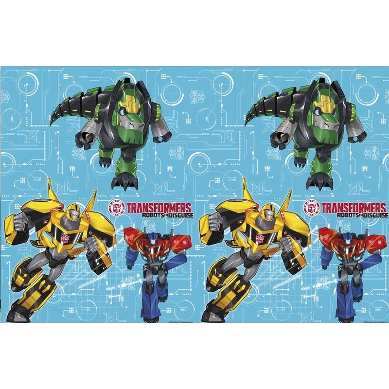 Transformers Power Up tablecloth 1.8 x 1.2m