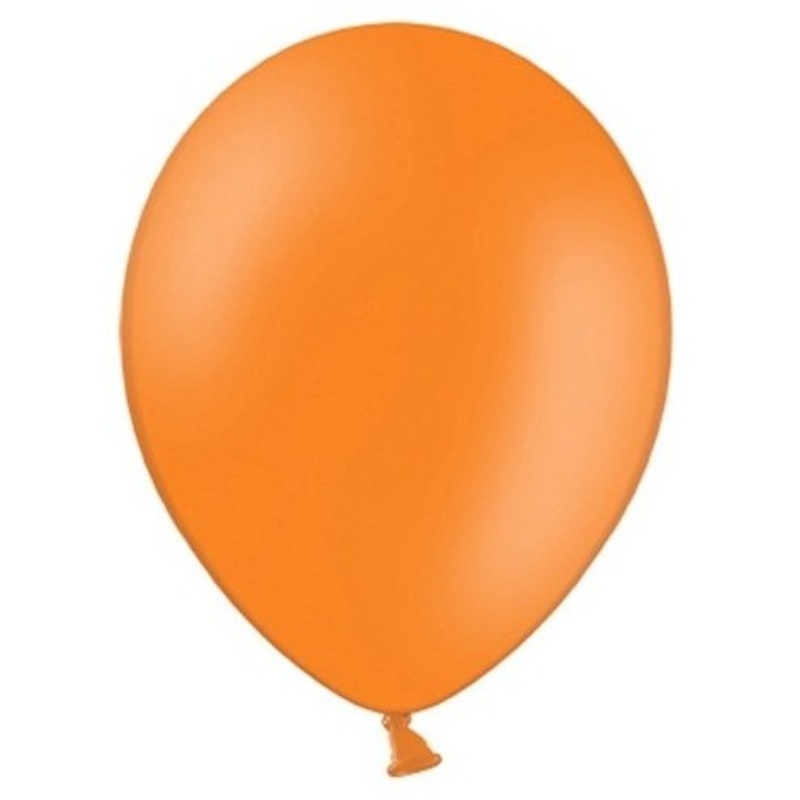100 Celebration balloons orange 29cm
