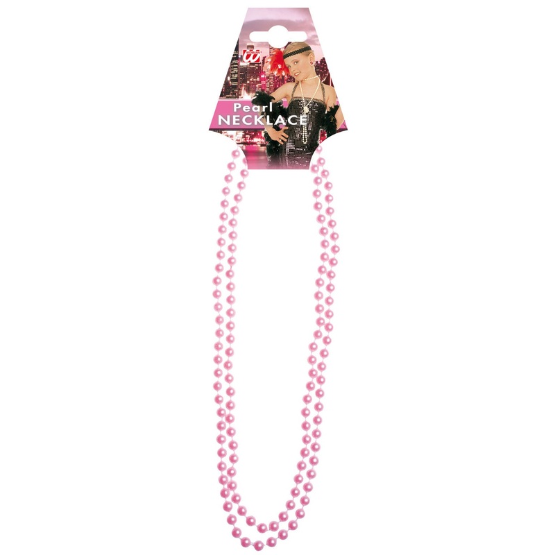 Pink glamor pearl necklace 57cm