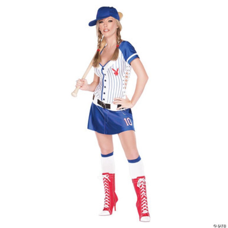 Playboy Homerun Hottie Costume Adult*Clearance X-Small