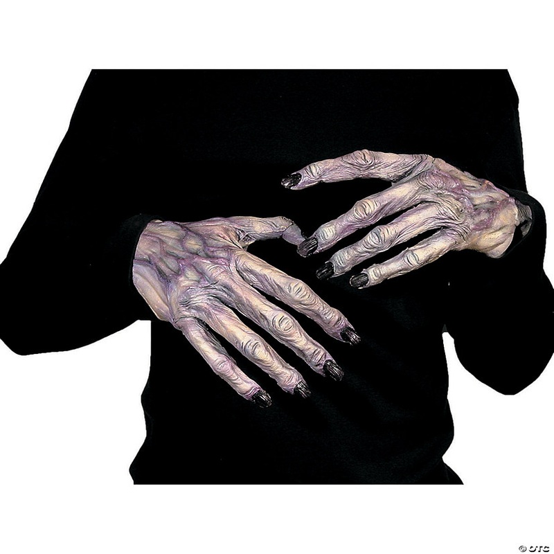 Adults Latex Ghoul Hands Costume Accessory